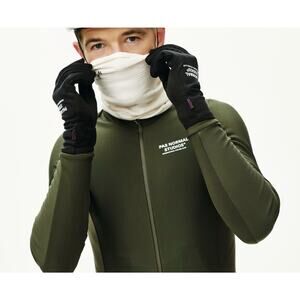 PAS NORMAL STUDIOS Logo Thermal Neck Tube Off White One Size NWT